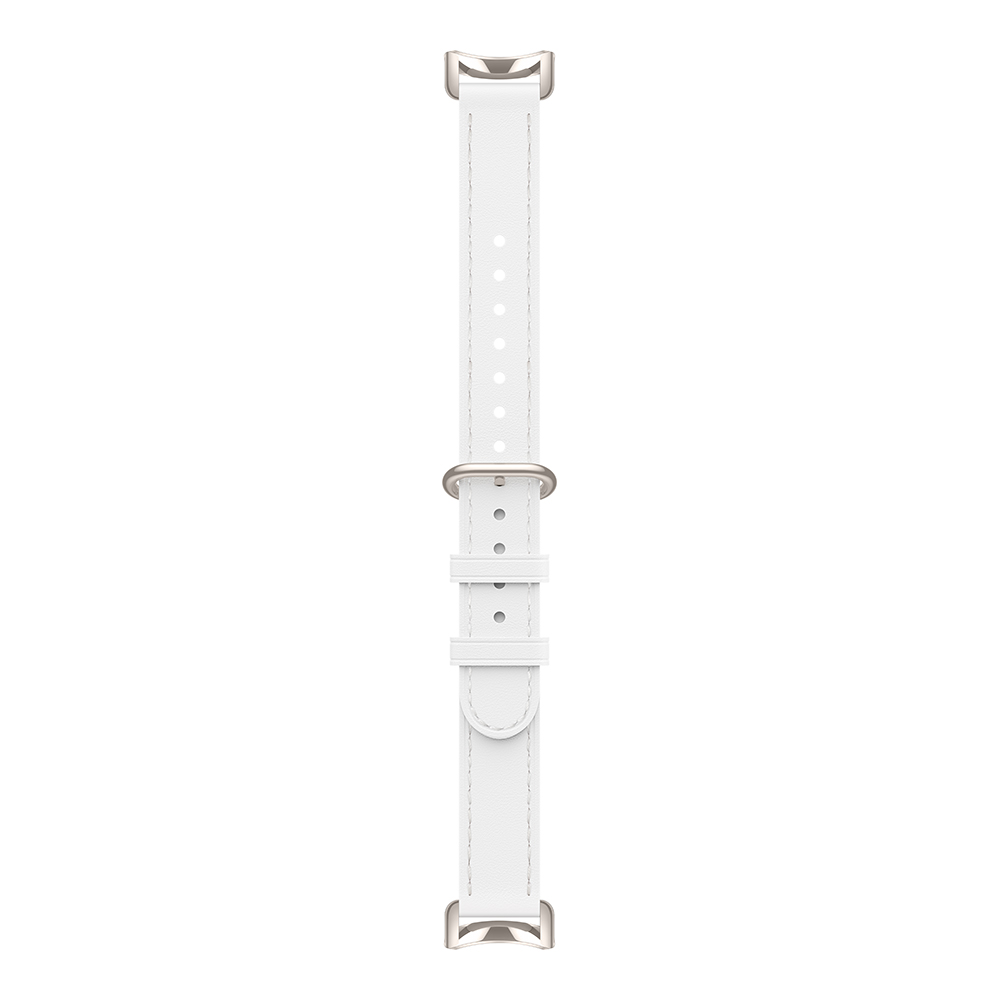 Lederarmband für Xiaomi Smart Band 9 | Ceramic Weiss